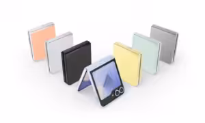 Samsung Galaxy Z Flip6 foldemobil farver